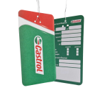 Castrol Ölzettel / Ölwechselanhänger